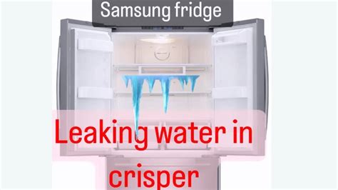 samsung fridge leaking|Samsung Refrigerator leaking water: Causes + Fixes